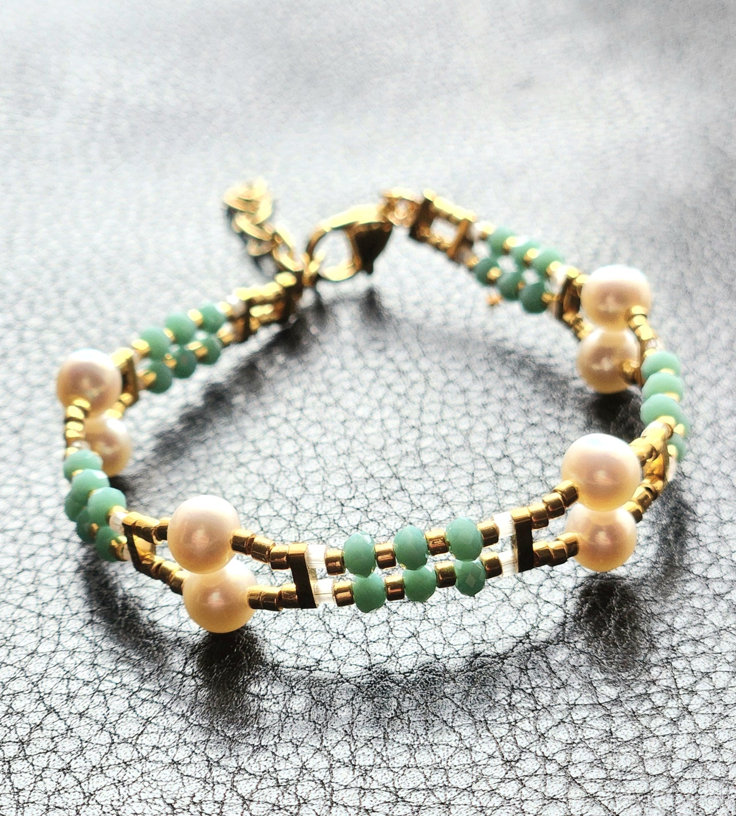 Doppelreihiges Armband