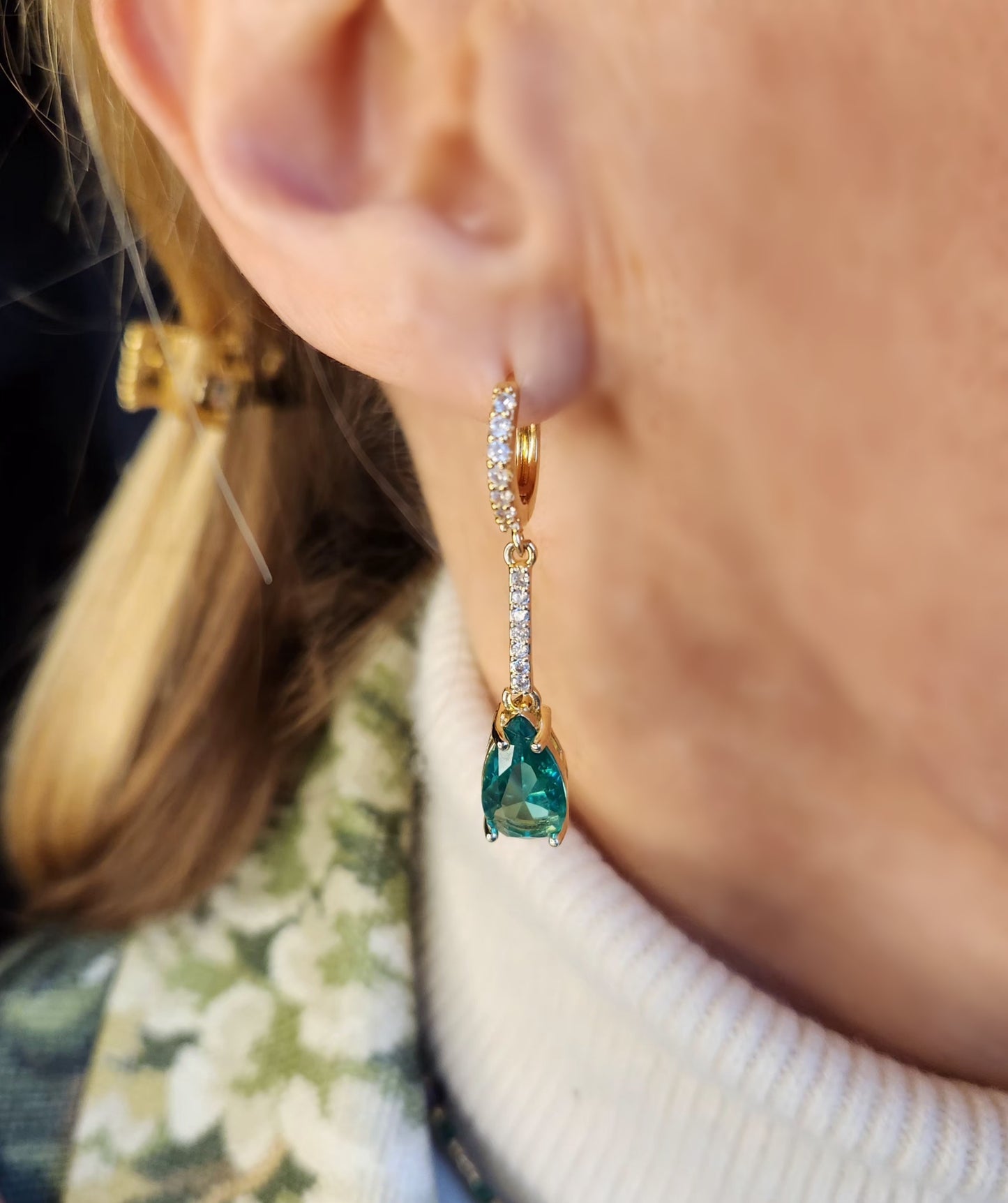 Boucles d'oreille pour oreilles percées