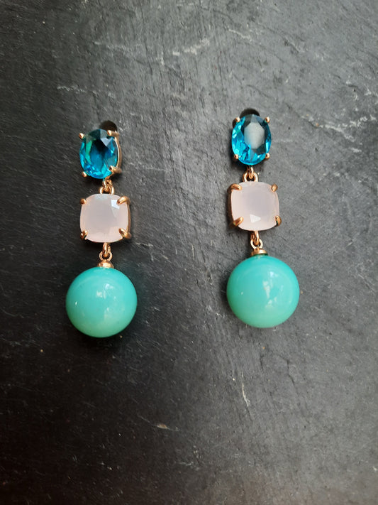 Boucles d'oreille pour oreilles percées