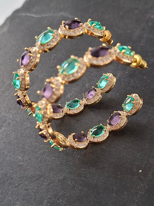 Boucles d'oreille pour oreilles percées